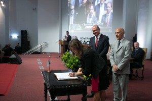 Patrícia foi nomeada pelo governador Geraldo Alckmin para dirigir a Secretaria de Meio Ambiente a partir de 2015. Foto: Diogo Moreira/Assessoria de Comunicação do Governo do Estado de São Paulo.