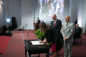 Patrícia foi nomeada pelo governador Geraldo Alckmin para dirigir a Secretaria de Meio Ambiente a partir de 2015. Foto: Diogo Moreira/Assessoria de Comunicação do Governo do Estado de São Paulo.