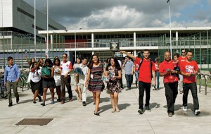 Depois de Nova York (EUA) e Salvador (Brasil), foi a vez de a igreja alcançar a cidade de Vitória com o mesmo lema que tem mobilizado milhares de jovens: a compaixão. Foto: ASN