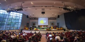 Reunião administrativa da igreja acontece na sede mundial da organização adventista, em Silver Spring (EUA). Créditos da imagem: reprodução da Adventist Review