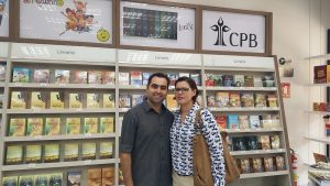 Inauguração da livraria da CPB em Goiânia - casal