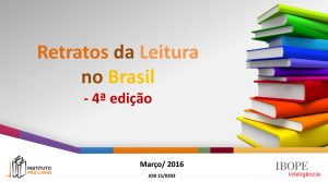 Retratos da Leitura no Brasil 2015