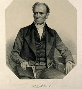 V0002372 Robert Edmond Grant. Lithograph by T. H. Maguire, 1852. Credit: Wellcome Library, London. Wellcome Images images@wellcome.ac.uk http://wellcomeimages.org Robert Edmond Grant. Lithograph by T. H. Maguire, 1852. 1852 By: Thomas Herbert MaguirePublished: - Copyrighted work available under Creative Commons Attribution only licence CC BY 4.0 http://creativecommons.org/licenses/by/4.0/