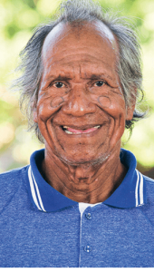 Tewahura, o primeiro missionário carajá. Ele realizou um curso de instrutor bíblico em Brasília e chegou a visitar tribos no Canadá. Foto: Márcio Tonetti